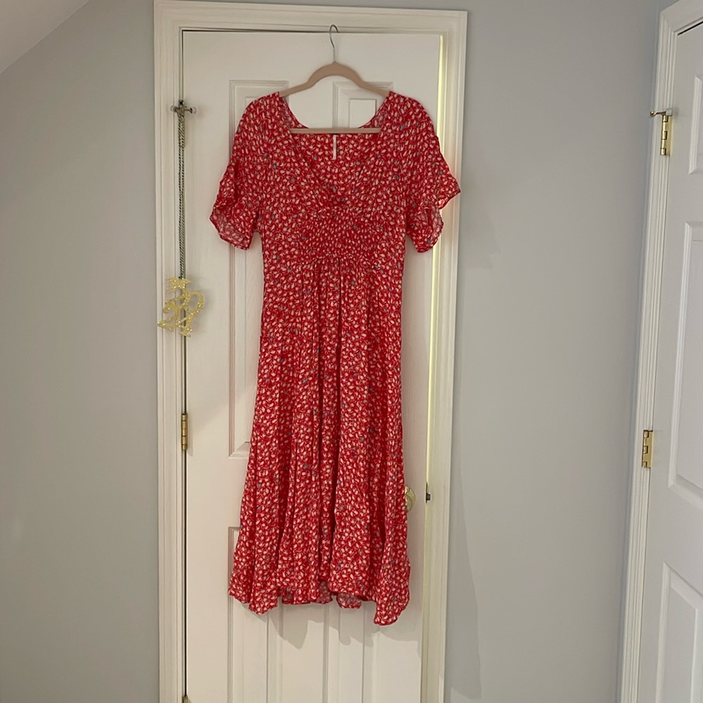 Free people midi dress!!